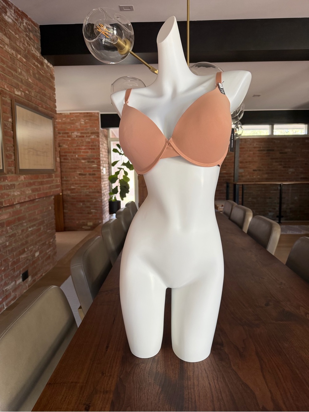 Steve Madden Nude Blush Seamless T-Shirt Bra